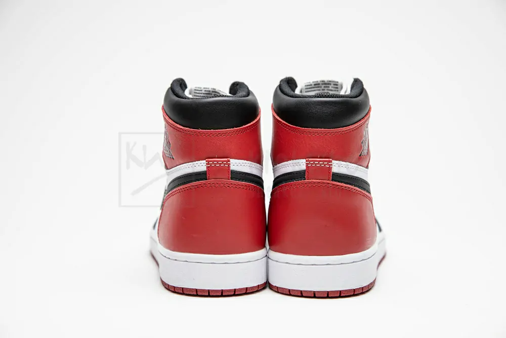 air jordan 1 og retro high black toe  555088 125